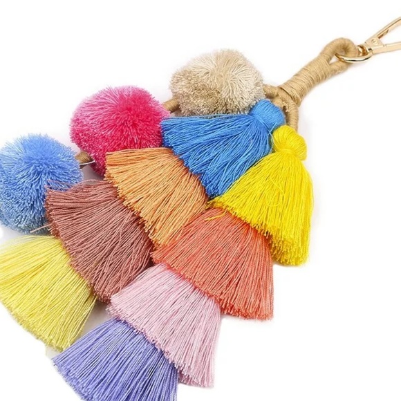 Accessories - High quality multicolored everything tassel